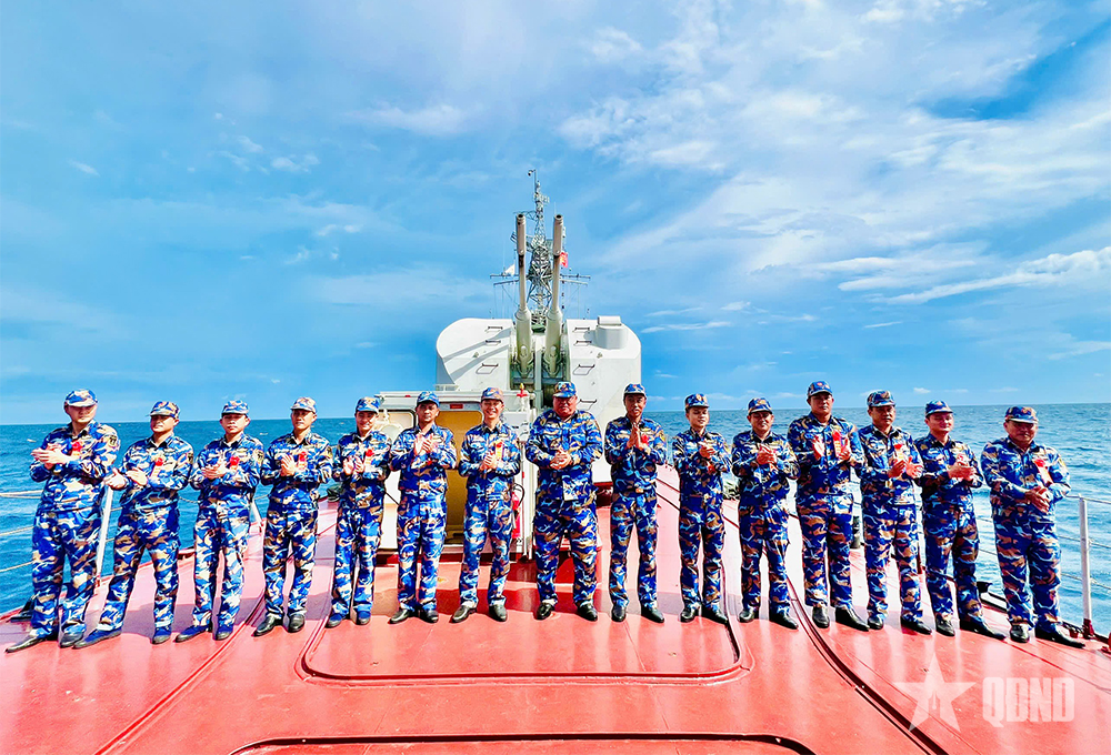 Cụm lực lượng Hải quân 2 giữ vững vai trò nòng cốt bảo vệ chủ quyền biển, đảo phía Nam

